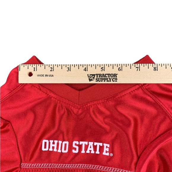Pets First Dog Ohio State Football Pet Jersey Osu Pets First Size L